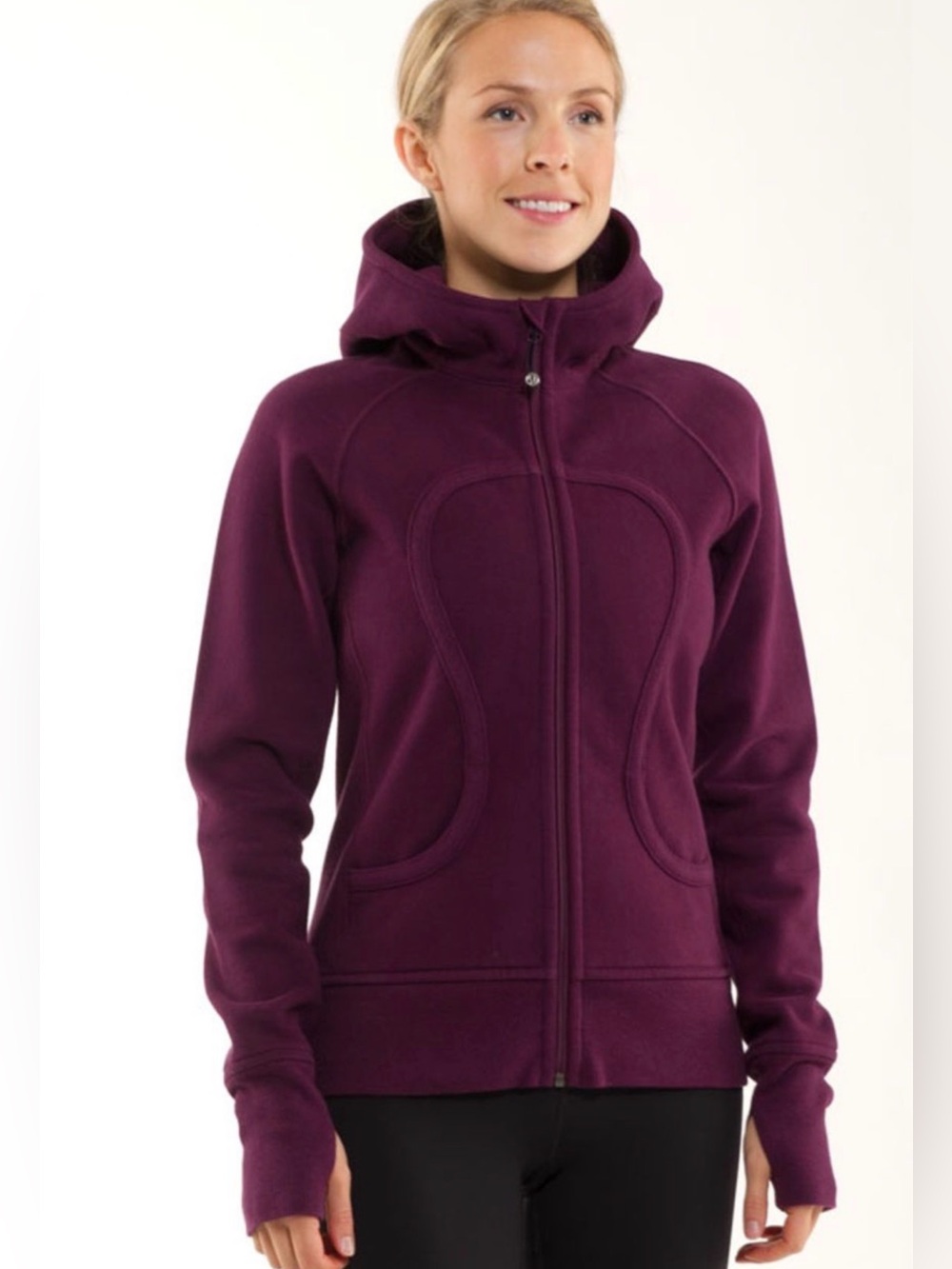 Lululemon scuba zip hoodie size 8